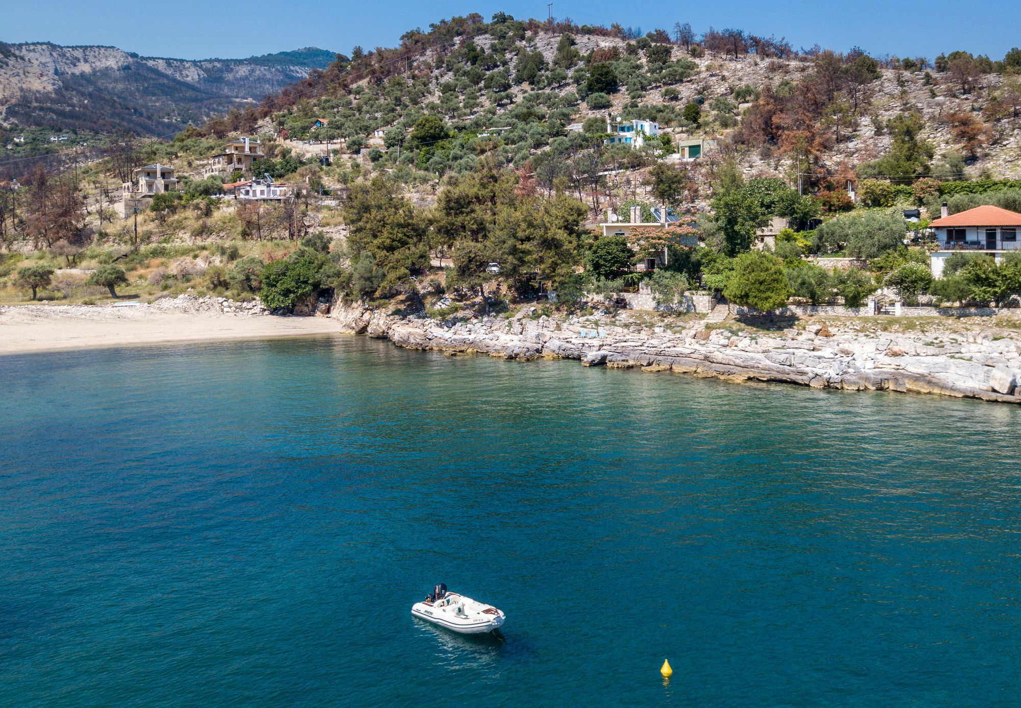 Petra Mare Apartment Thimonia Bagian luar foto