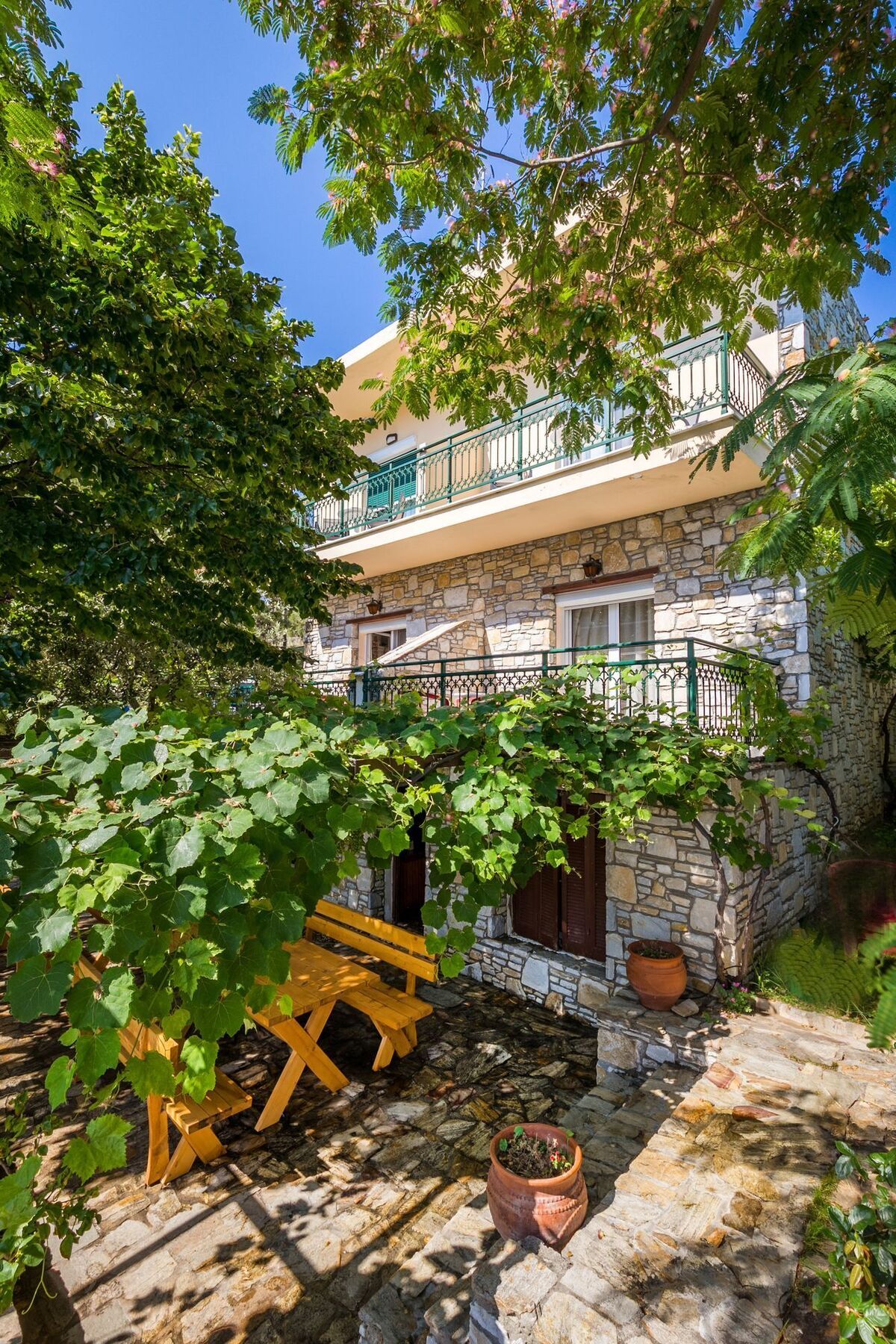 Petra Mare Apartment Thimonia Bagian luar foto