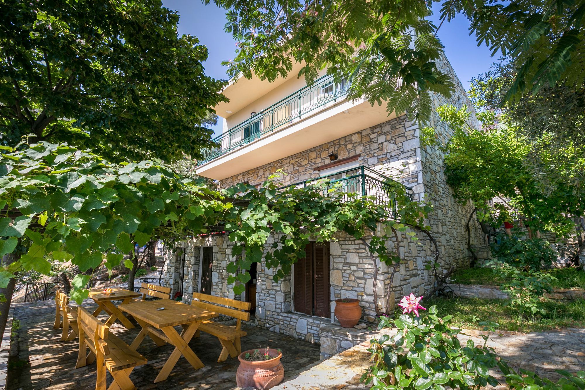 Petra Mare Apartment Thimonia Bagian luar foto