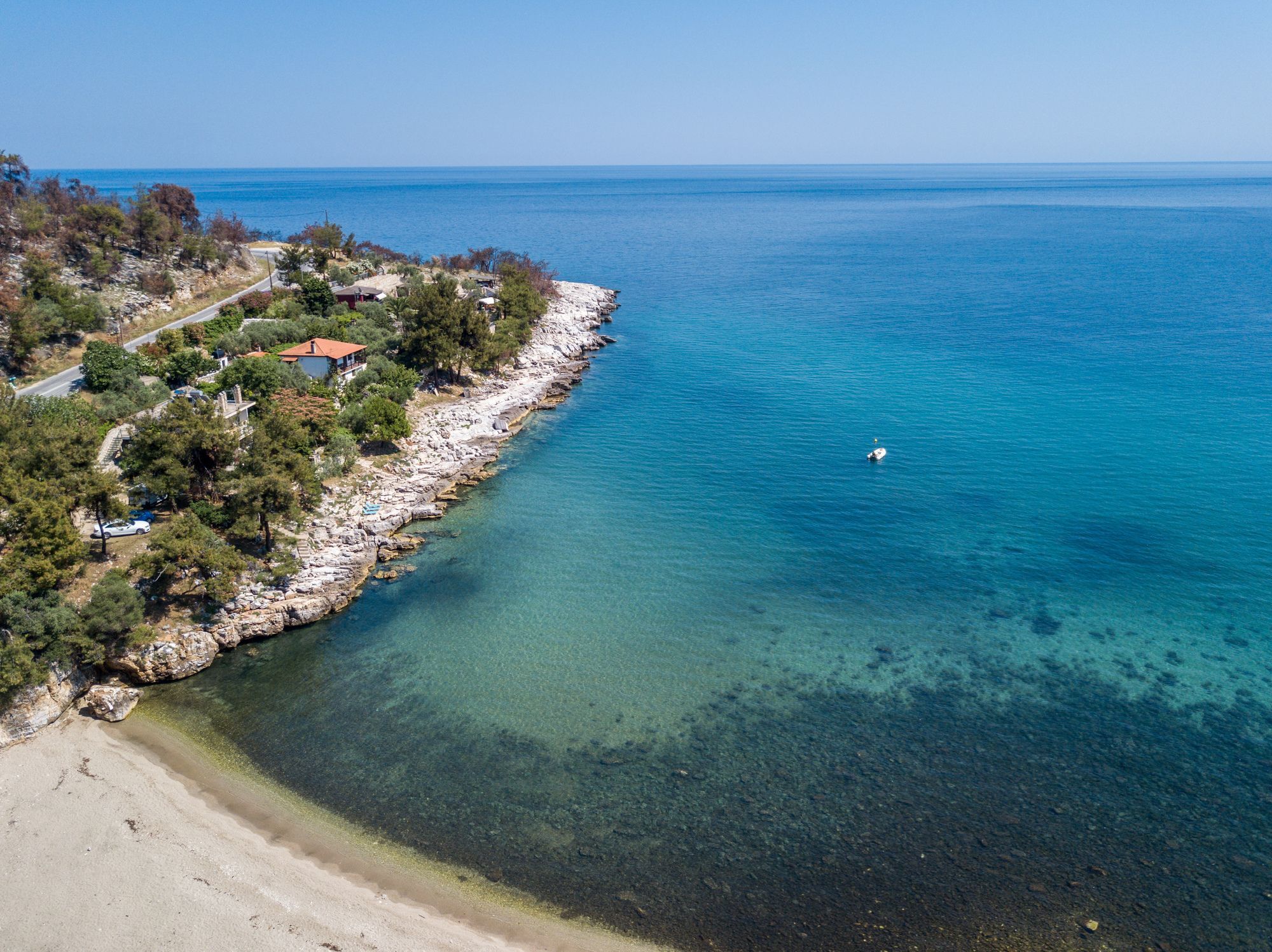 Petra Mare Apartment Thimonia Bagian luar foto