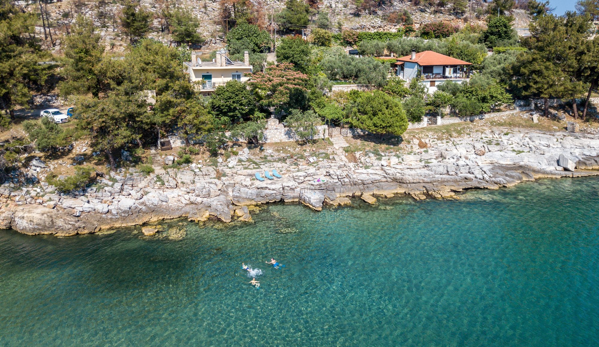 Petra Mare Apartment Thimonia Bagian luar foto