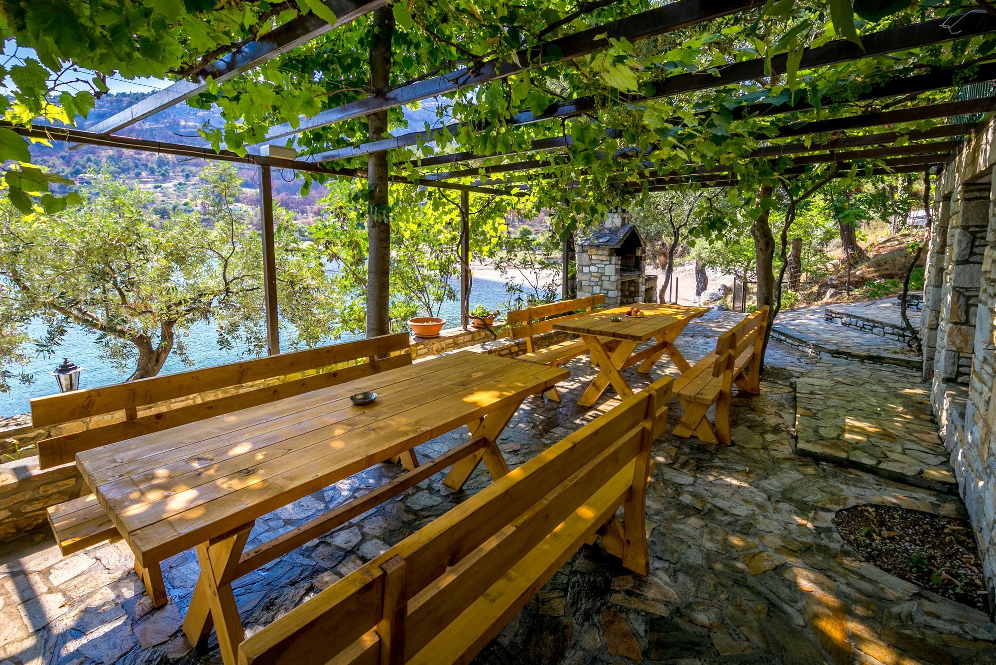 Petra Mare Apartment Thimonia Bagian luar foto
