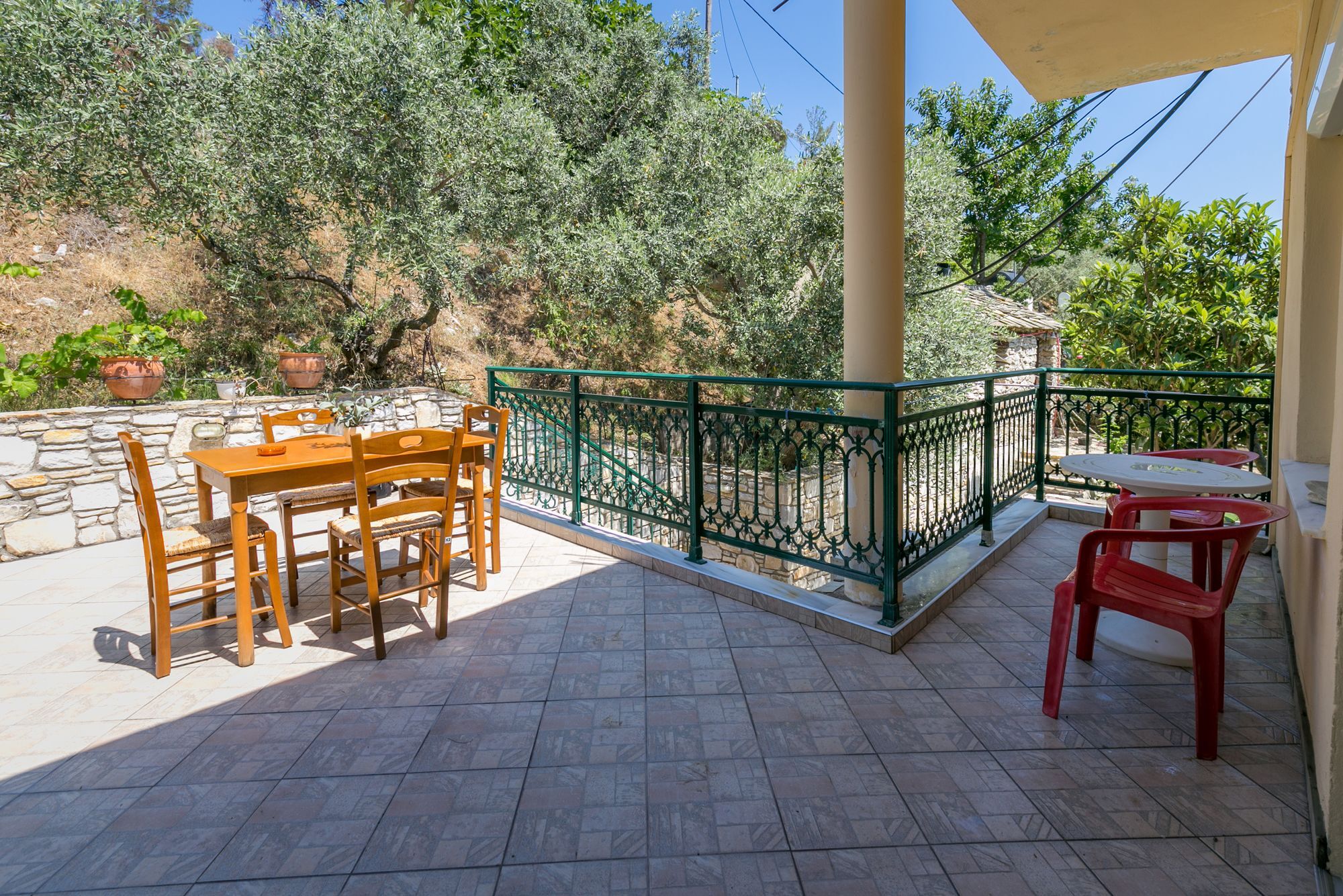 Petra Mare Apartment Thimonia Bagian luar foto