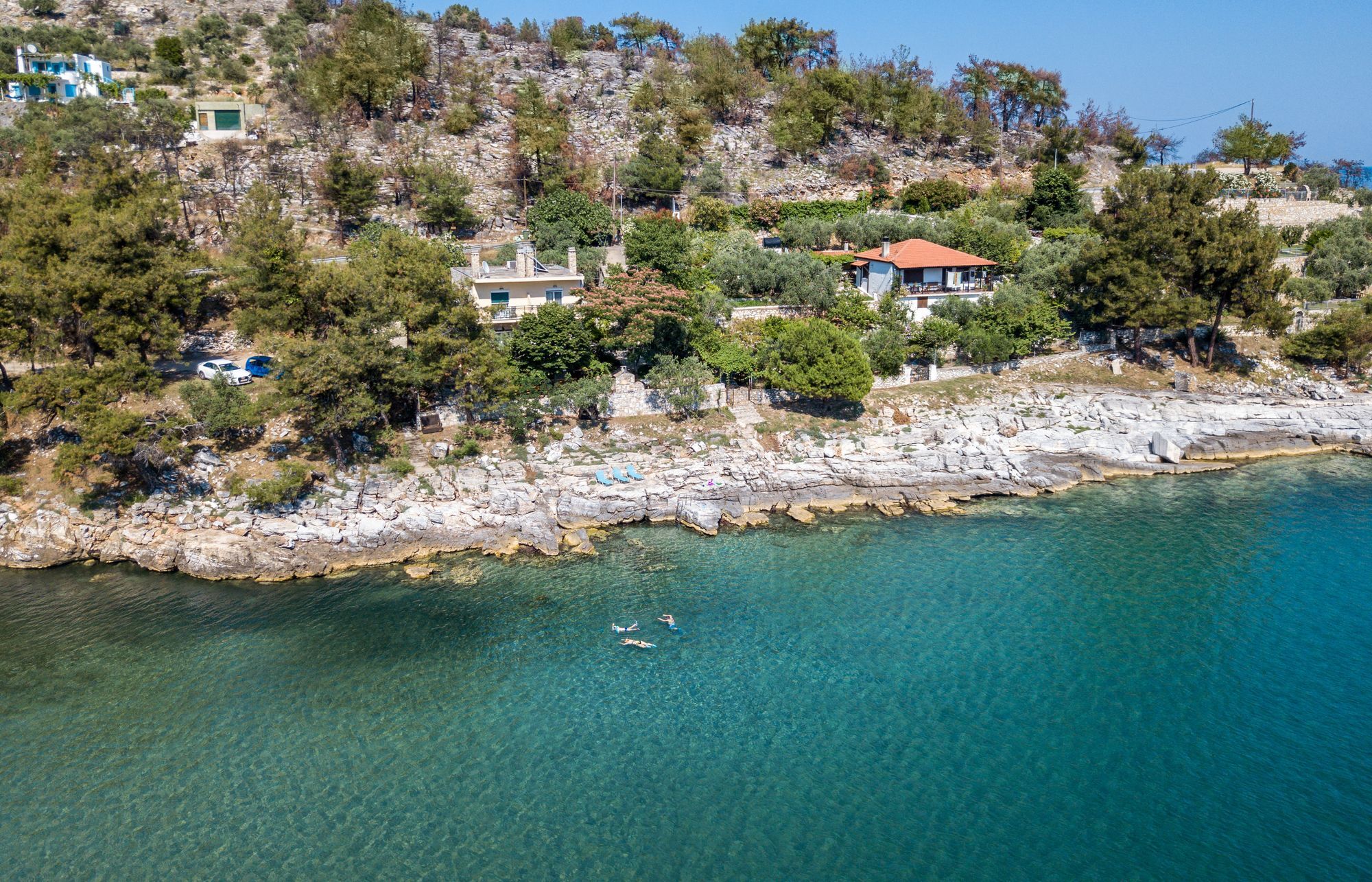 Petra Mare Apartment Thimonia Bagian luar foto